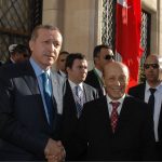 Erdogan avec le président de l'APN. New Press